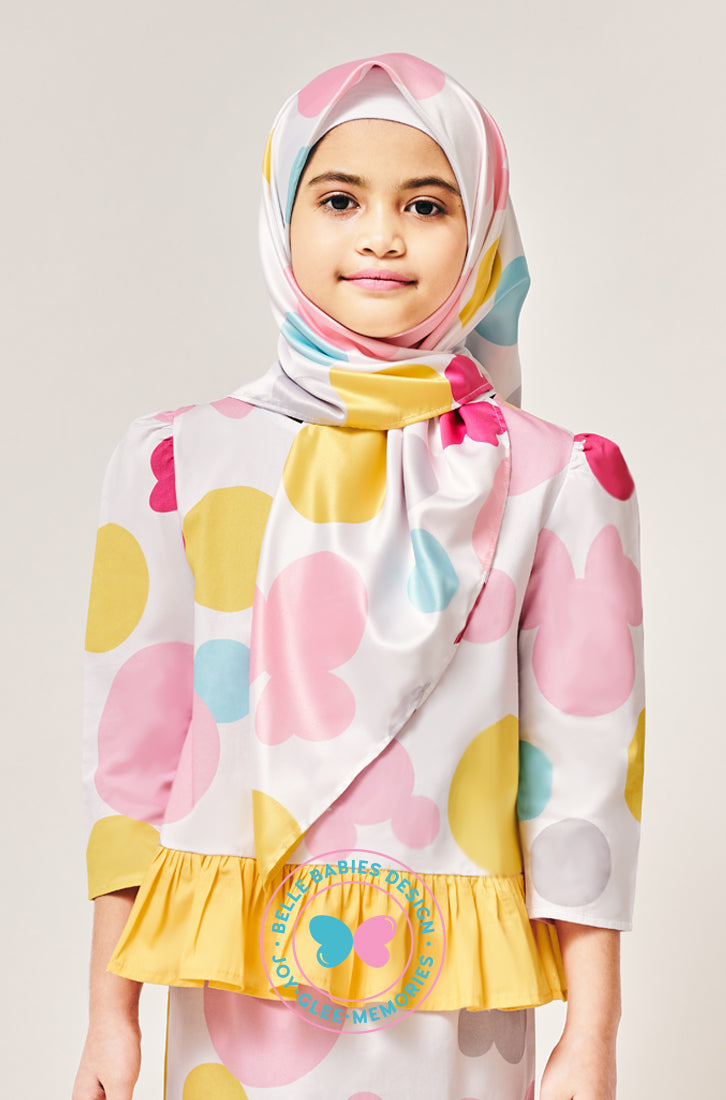 BBD x Disney - Minnie Mouse Square Scarf ("bawal")