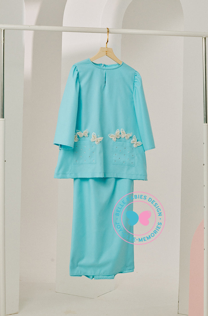 Ola Oli x BBD Darling Kurung Kedah (Baby blue)