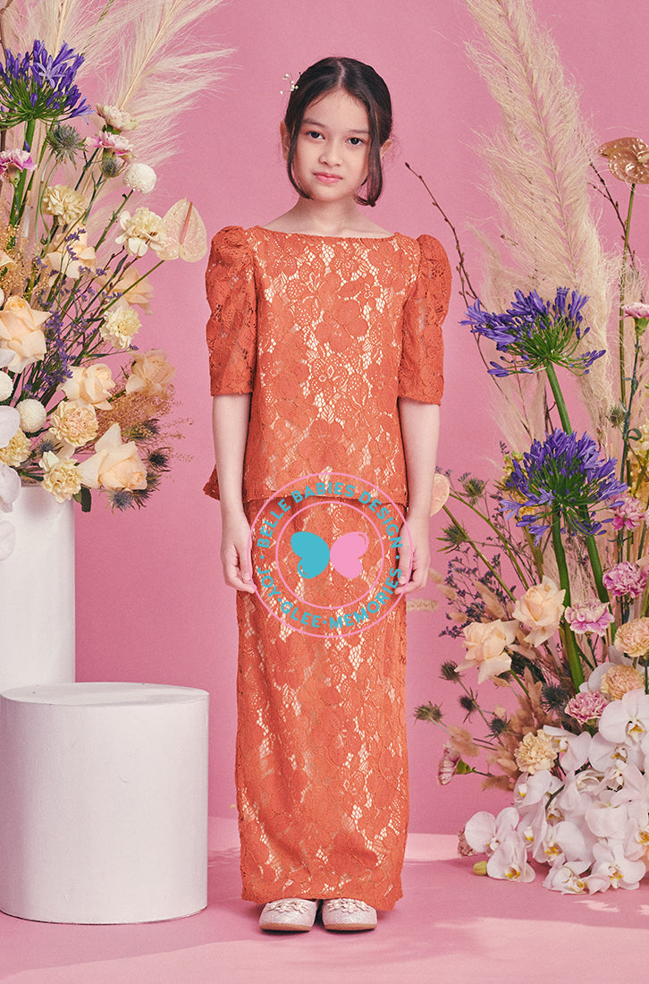 BBD Modern Kurung Lace (Kain Kipas) - Orange Brick – BBD Lifestyle Group  Sdn Bhd (1334704-H)