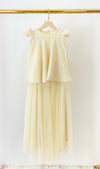 BBD Eid Adha 2023: Glitter Sparkle Tulle (Yellow Cream)