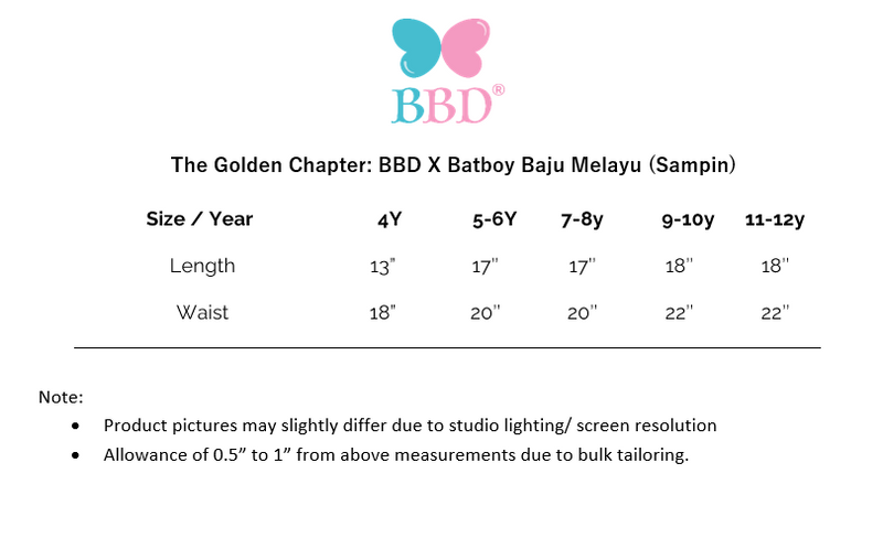 The Golden Chapter:  BBD X Batboy (Sampin)