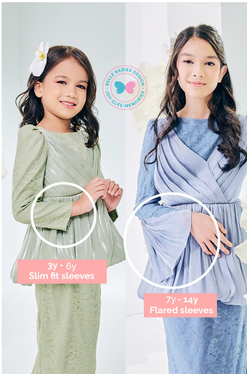 The Golden Chapter:  BBD Rhea II Glitter Kurung (Black)