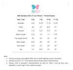 (DEPOSIT PRE ORDER) BBD Merdeka 2025: ("I Love Pleats") - Printed Peplum