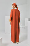 Eid-Adha 2024 : FEMME Caftan (Brick)