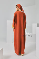 Eid-Adha 2024 : FEMME Caftan (Brick)