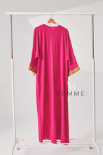 Eid-Adha 2024 : FEMME Caftan (Hotpink)
