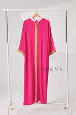 Eid-Adha 2024 : FEMME Caftan (Hotpink)