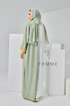 Eid-Adha 2024 : FEMME Caftan (Sage Green)