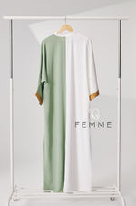 Eid-Adha 2024 : FEMME Caftan (Sage Green)