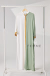 Eid-Adha 2024 : FEMME Caftan (Sage Green)