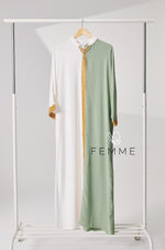 Eid-Adha 2024 : FEMME Caftan (Sage Green)