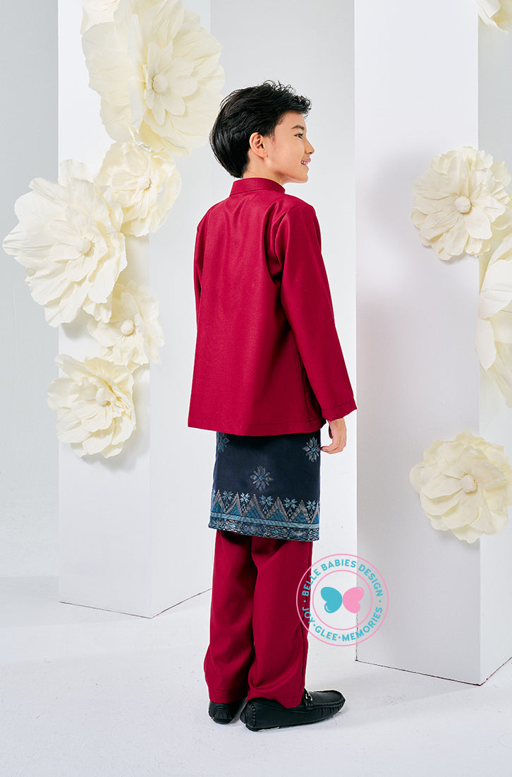 The Golden Chapter:  BBD X Batboy Baju Melayu - Maroon