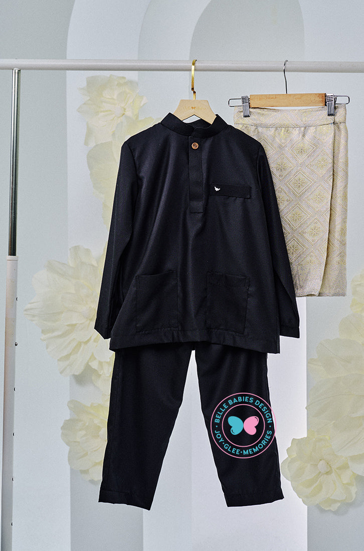 The Golden Chapter:  BBD X Batboy Baju Melayu - Black