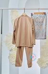 The Golden Chapter:  BBD X Batboy Baju Melayu - Champagne Beige