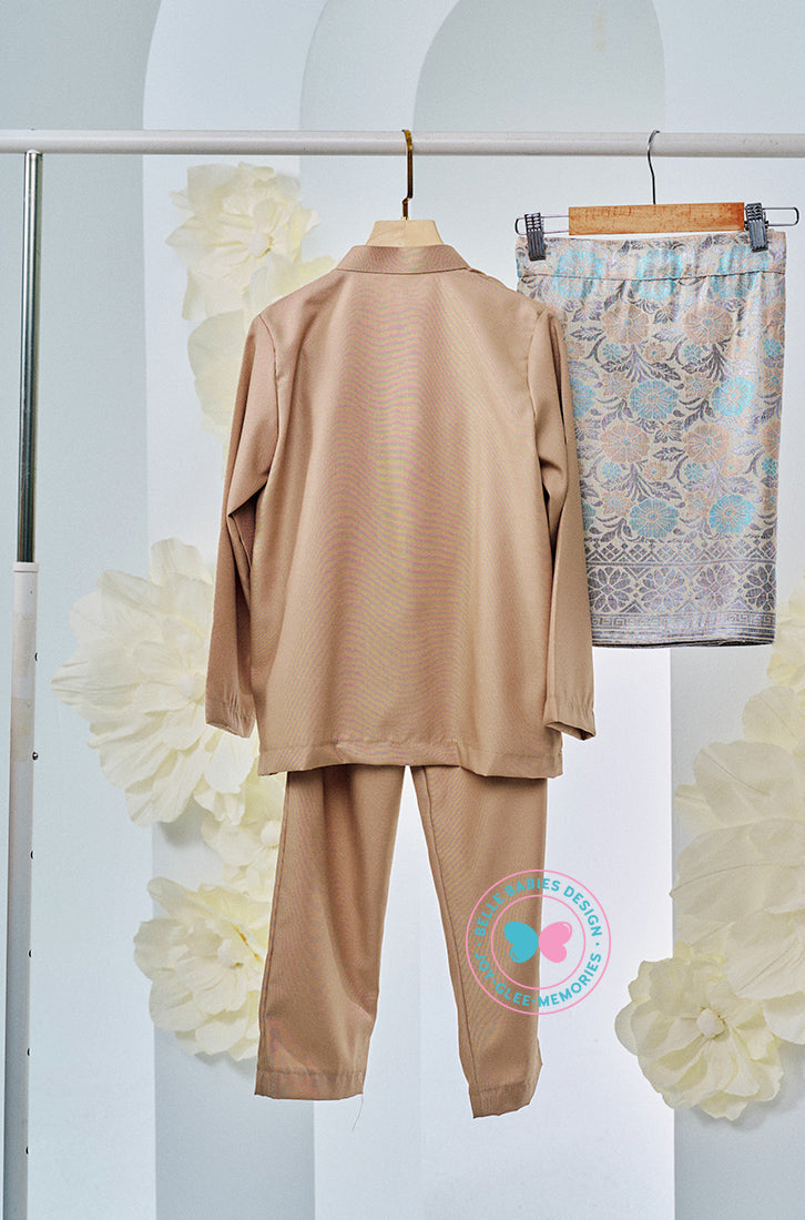 The Golden Chapter:  BBD X Batboy Baju Melayu - Champagne Beige