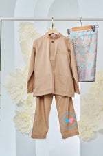 The Golden Chapter:  BBD X Batboy Baju Melayu - Champagne Beige