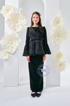 The Golden Chapter:  BBD Rhea II Glitter Kurung (Black)