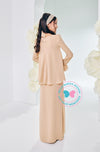 The Golden Chapter: BBD Demure Modern Kurung (Tan Brown)