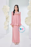 The Golden Chapter: BBD Demure Modern Kurung (Pink Lemonade)