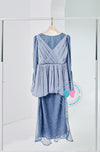 The Golden Chapter:  BBD Rhea II Glitter Kurung (Ultramarine Ash (blue)