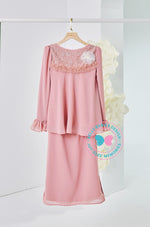 The Golden Chapter: BBD Demure Modern Kurung (Pink Lemonade)