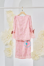 The Golden Chapter:  BBD Kedah Bow Embroidery (Bow) - Pale Pink