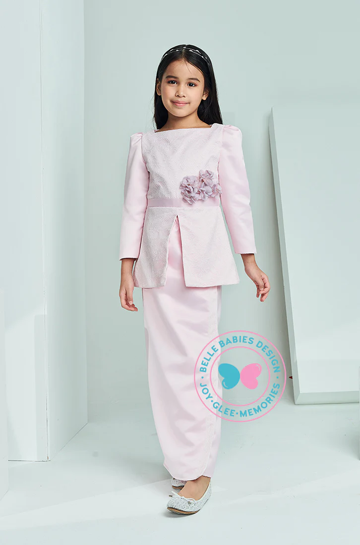 (As-is) Enchanted Raya 2023: Lacey peplum (pink)