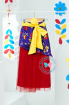(PRE ORDER) BBD Merdeka 2025: Merdeka Bow Tulle Skirt (Red)