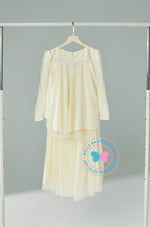 BBD Eid Adha 2023: Glitter Sparkle Tulle (Yellow Cream)