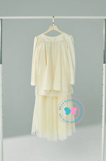 BBD Eid Adha 2023: Glitter Sparkle Tulle (Yellow Cream)