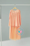 (As-is) BBD Eid Adha 2023: Sparkle Tulle (Soft Orange)