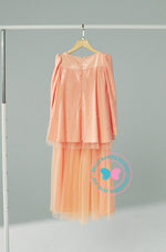 (As-is) BBD Eid Adha 2023: Sparkle Tulle (Soft Orange)