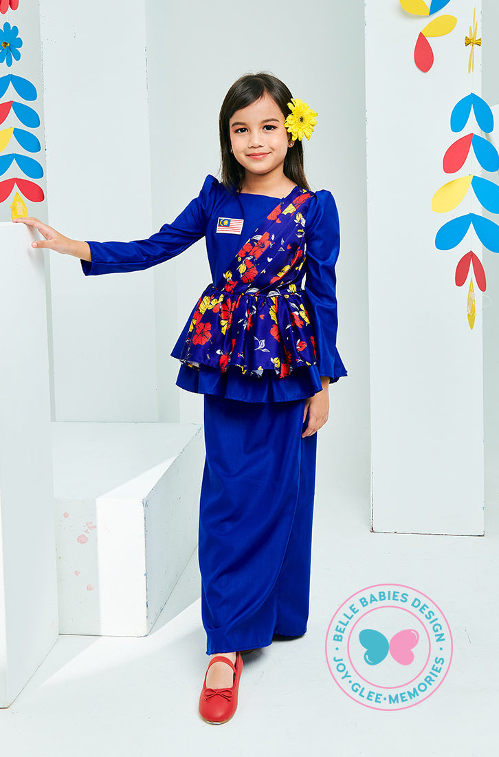 (DEPOSIT PRE ORDER) BBD Merdeka 2025: ("I Love Pleats") - Printed Peplum