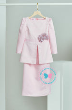 (As-is) Enchanted Raya 2023: Lacey peplum (pink)