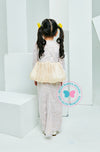 BBD Rhea Kurung (Champagne Yellow Cream)