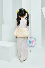 BBD Rhea Kurung (Champagne Yellow Cream)
