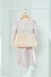 BBD Rhea Kurung (Champagne Yellow Cream)