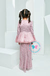BBD Rhea Glitter Kurung (Dusty Pink Purple)