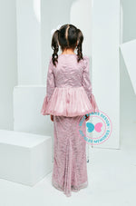 BBD Rhea Glitter Kurung (Dusty Pink Purple)