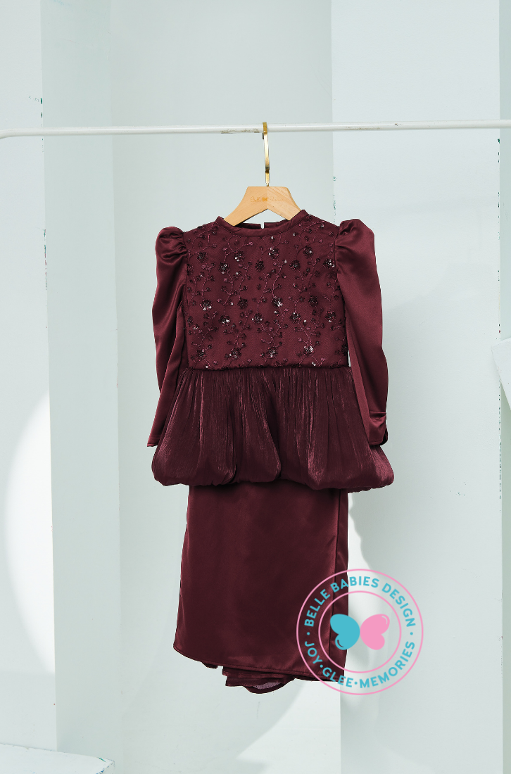 (Ready Stock) BBD Rhamia Beaded Kurung