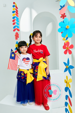 (PRE ORDER) BBD Merdeka 2025: Merdeka Bow Tulle Skirt (Red)