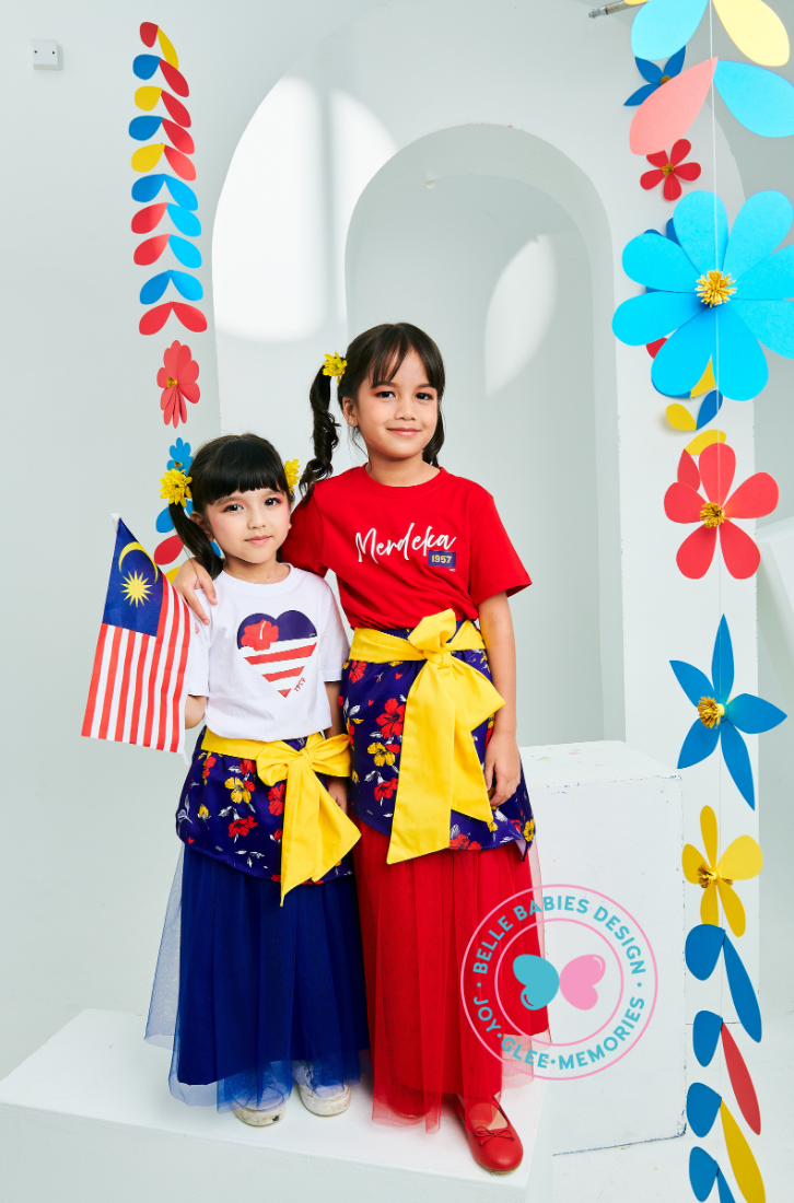(PRE ORDER) BBD Merdeka 2025: Merdeka Bow Tulle Skirt (Red)