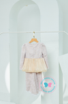 (PRE ORDER) BBD Rhea Kurung (Champagne Yellow Cream)