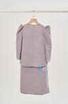 (Ready Stock) 2025/2026 BBD Embroidered Cotton Kurung Modern
