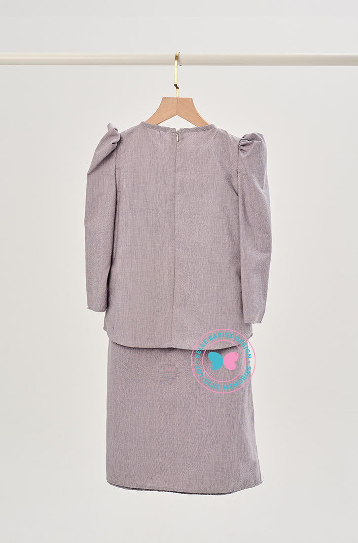 (Ready Stock) 2025/2026 BBD Embroidered Cotton Kurung Modern