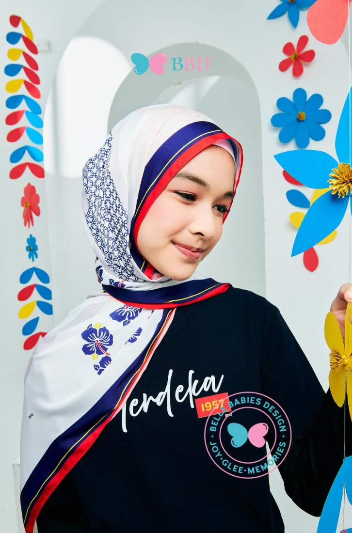 (PRE ORDER) BBD MERDEKA 2025: Merdeka Shawl and Square Scarves (Modern)