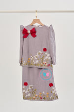 (Ready Stock) 2025/2026 BBD Embroidered Cotton Kurung Modern