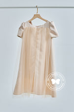 (Ready stock) BBD Big Bow Dress (Champagne)