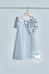 (Ready stock) BBD Big Bow Dress (Grey)