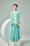 (As-is) BBD Eid Adha 2023: Glitter Sparkle Tulle (Aqua Green)